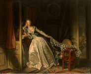 Fragonard Jean-Honore Stolen Kiss  - Hermitage